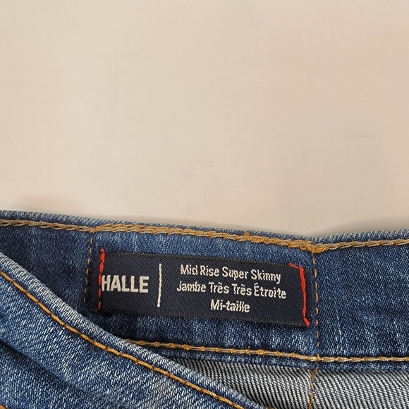 True Religion Sz 32 Bermuda Cut-Off Denim Shorts - Picture 4 of 11